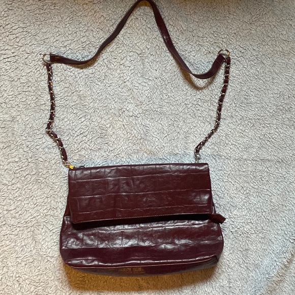 Nicole by Nicole Miller Handbags - Nicole Miller Faux Leather Crossbody/Clutch Bag